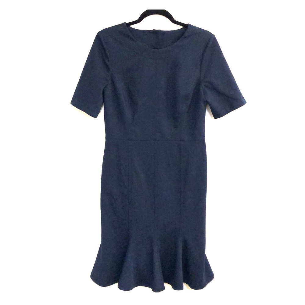 Banana Republic Navy blue midi dress